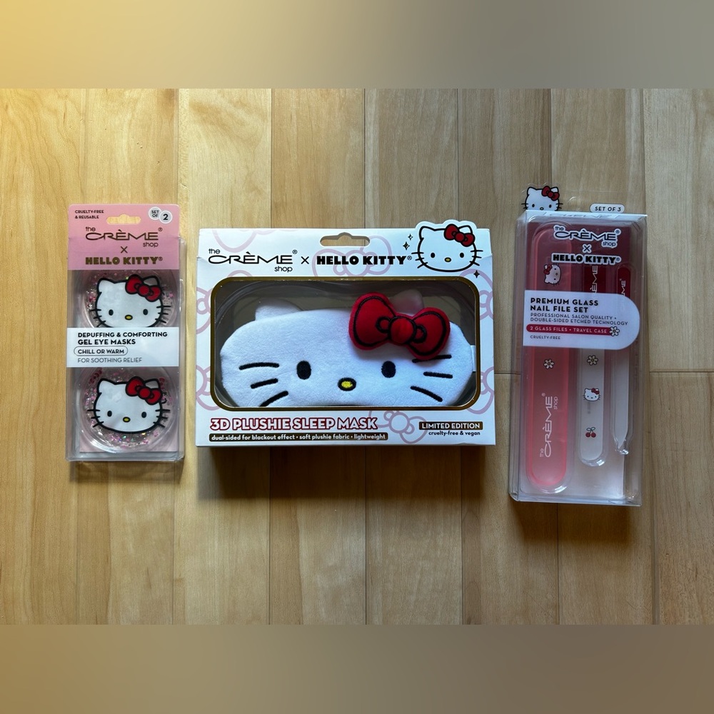 NWOT The Crème Shop x Hello Kitty Bundle